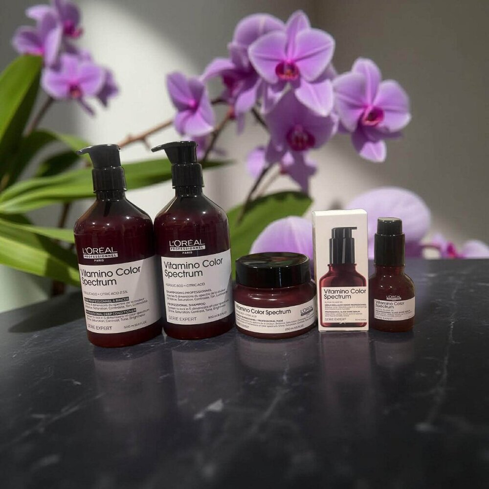 L’Oréal Professionnel Vitamino Color Spectrum Shampoo, Conditioner, Mask, Serum